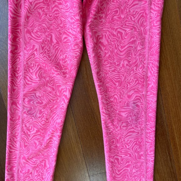 Under Armour Sz S High Rise Pink Leggings - Picture 9 of 9